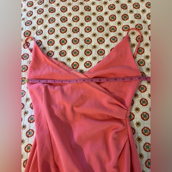 NWT Hello Molly Connecting Steps Midi Dress Pink Size Medium / 6 - Picture 4 of 6